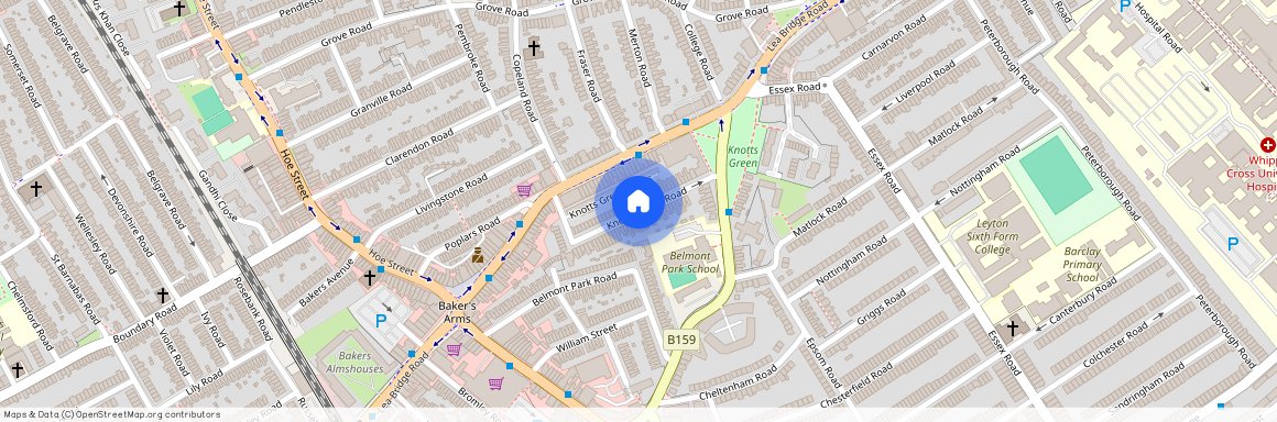 Knotts Green Road, Leyton