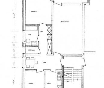 Freundliche drei Zimmer Wohnung in Sackgassenlage, fußläufig zum Ut... - Photo 2