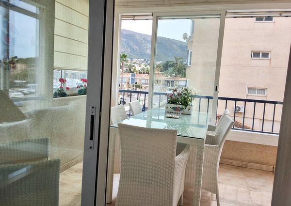 Apartment in Albir with glassed terrace and included garage – #AC-05345