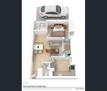 Sun-drenched apartment in sought-after Park street - Photo 5