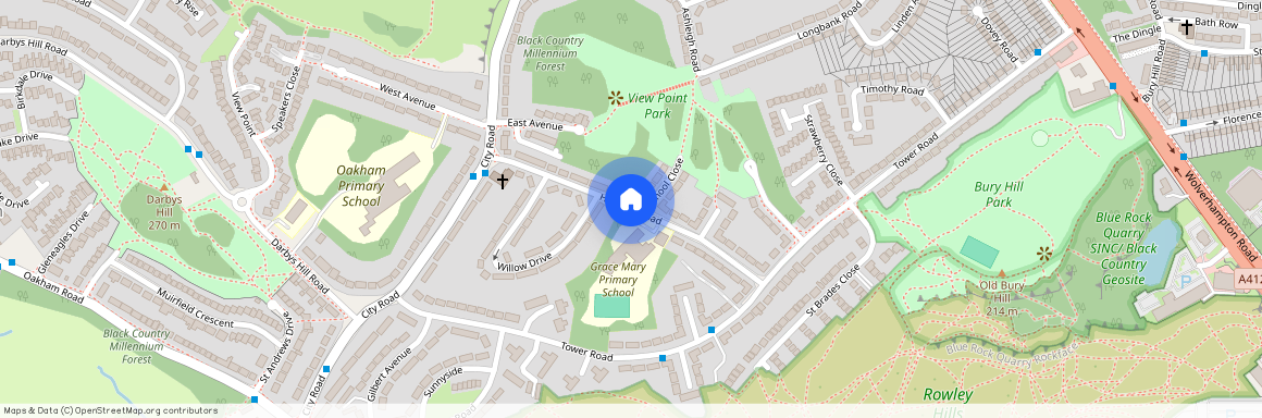 Hawfield Road, Tividale, Oldbury, West Midlands, B69