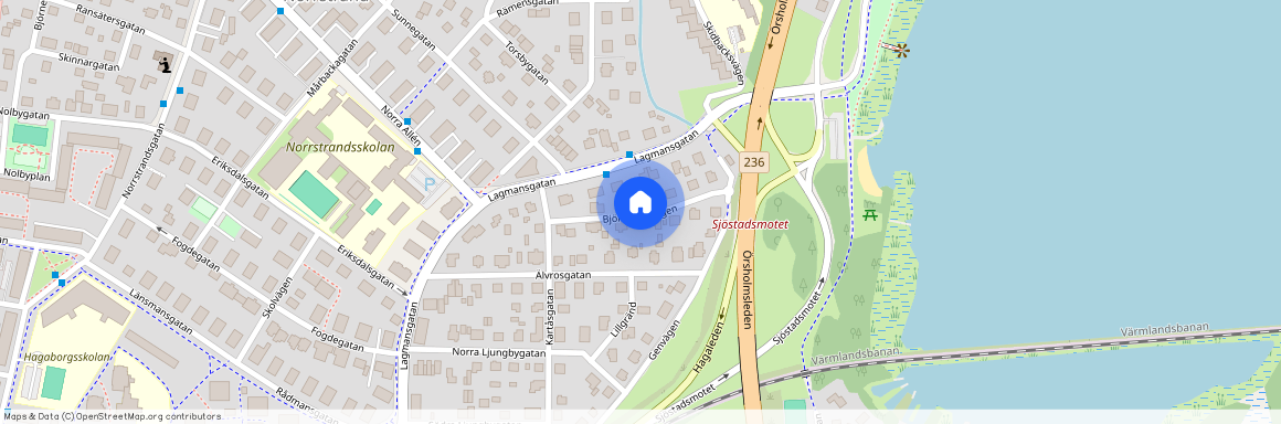 Björkhagsvägen, Karlstad