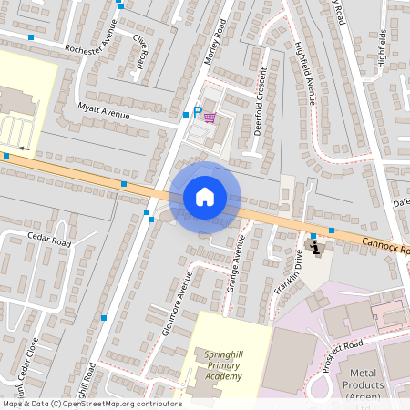 Rugeley Road Chase Terrace, Chase Terrace, Burntwood, Staffordshire, WS7