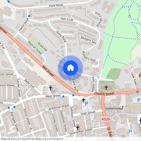 Mount Pleasant, Clerk Bank, Leek, Staffordshire, ST13