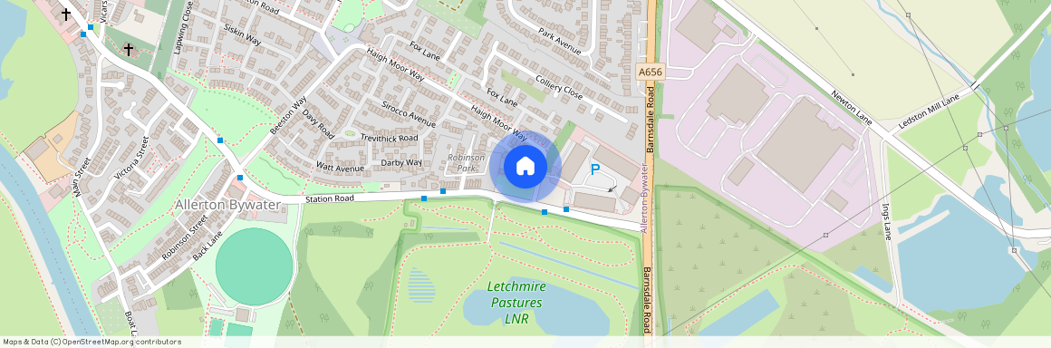 Station Terrace, Allerton Bywater, Castleford, West Yorkshire, UK, WF10