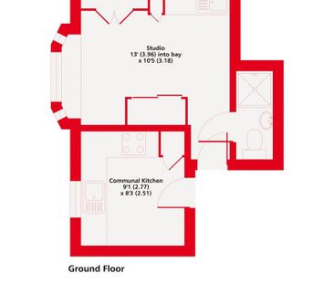 Studio to rent - Photo 3