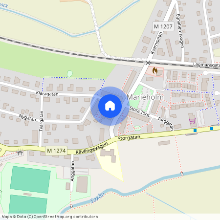 Klaragatan 1E, Marieholm