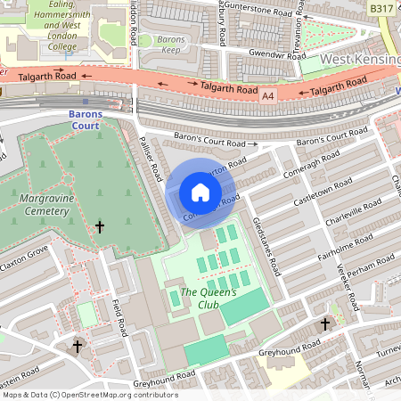 74 Comeragh Road, London W14