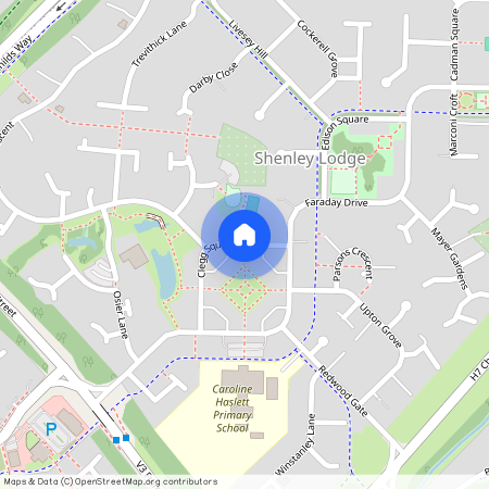 Clegg Square, Shenley Lodge, Milton Keynes, MK5