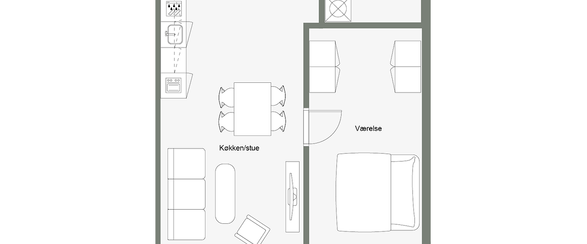 Moselundsvej 3, 4 - dør 26 - Foto 1