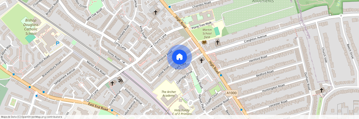 LESLIE ROAD, LONDON, N2 8BN, East Finchley, London, N2
