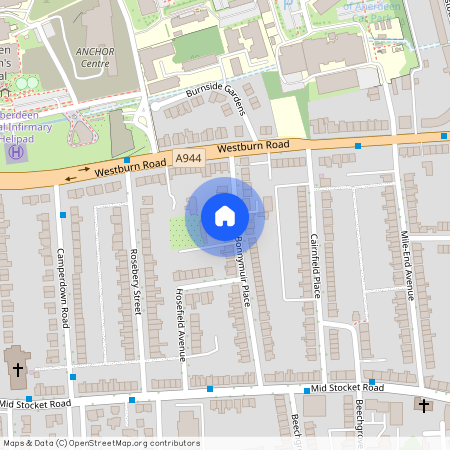 Bonnymuir Place, Midstocket, Aberdeen, AB15