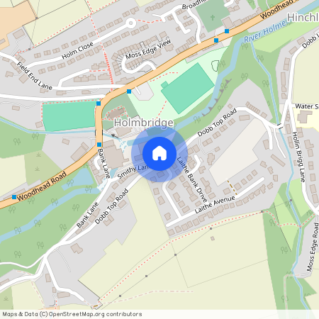 Dobb Top Road, Holmbridge, Holmfirth, West Yorkshire, HD9