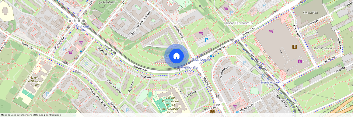 ul. Atutowa, Tarchomin, Białołęka, Warszawa, mazowieckie