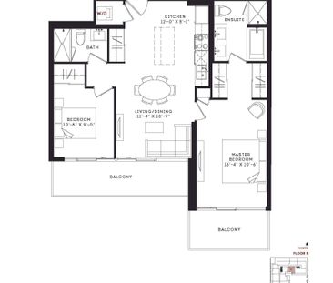 For Lease - 33 Frederick Todd Way Unit# 812, Toronto, Ontario - Photo 6