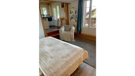 1½ Zimmer-Wohnung in Aeschlen ob Gunten (BE), möbliert, auf Zeit - Photo 2