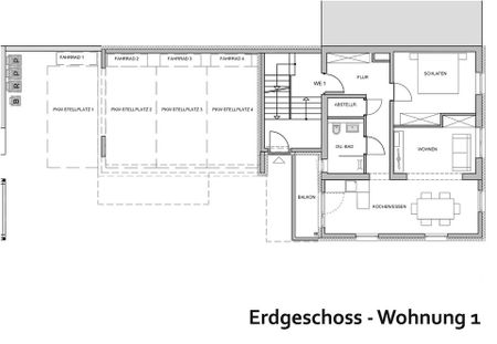 Erstbezug – 2-Zimmer-Erdgeschoss-Wohnung mit Balkon & Stellplatz - Photo 2