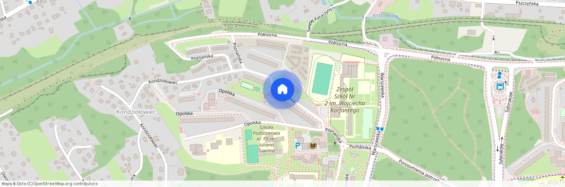 ul. Poznańska, Jastrzębie-Zdrój, śląskie