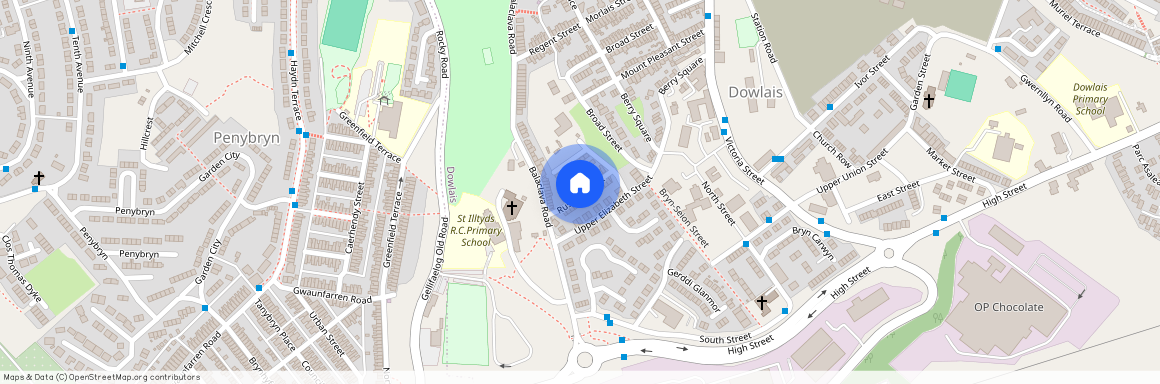 Russell St, Merthyr Tydfil, CF48
