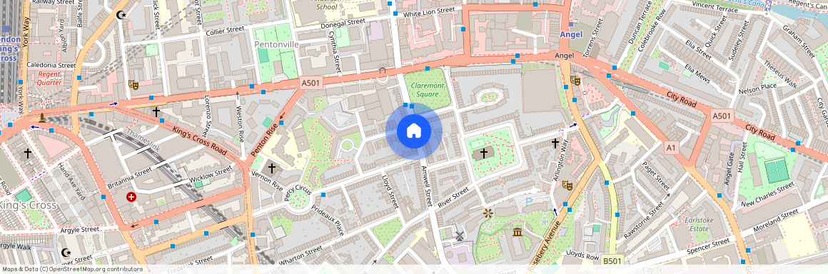 Amwell Street, Clerkenwell, London, EC1R