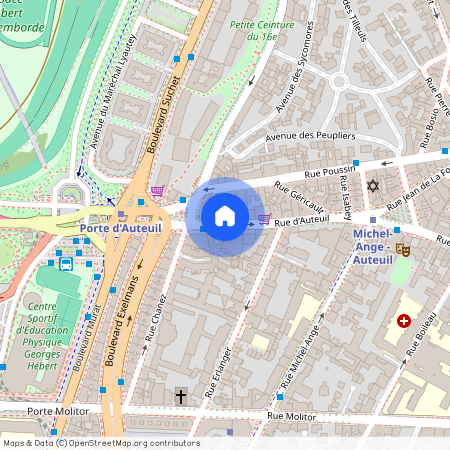 Rue Leconte de L'isle, entre Rue d'Auteuil et Rue Lafontaine 75016 Paris (16e arrondissement)