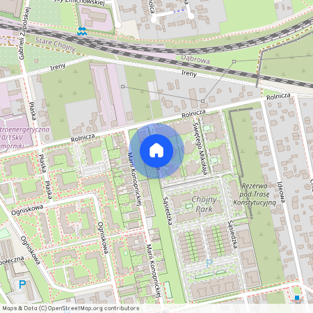 Wigilijna, Stare Chojny, Górna, Łódź, łódzkie