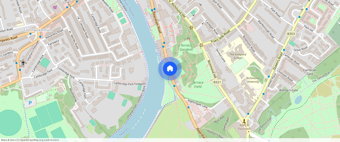 Petersham Road, Richmond, Surrey, TW10