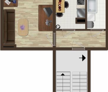 Gemütliche Singlewohnung im Grünen - Photo 5