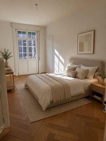 Charmante 3.5-Zimmer-Altbauwohnung mit Balkon in Biel - Photo 2