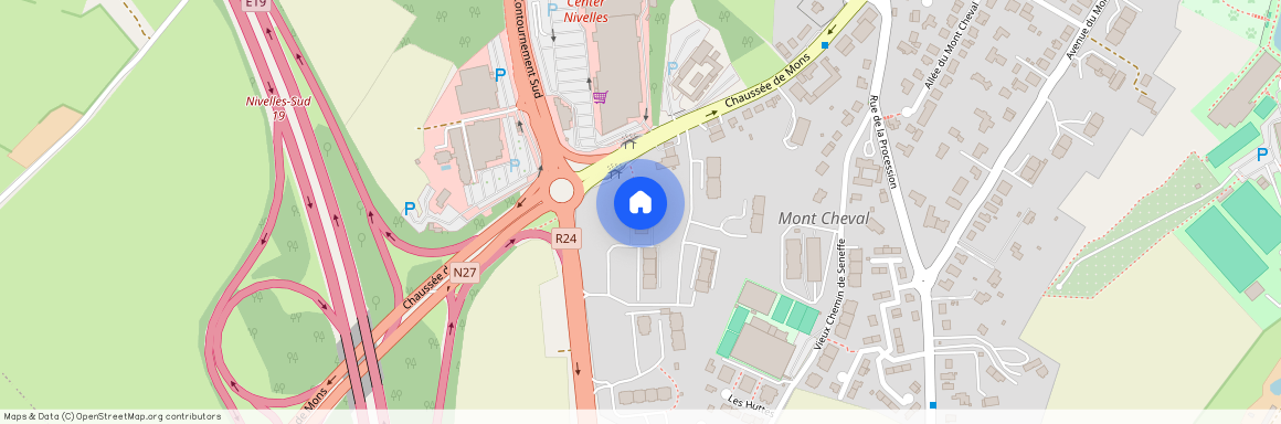 Chaussée de Mons 21/g4, 21, 1400, Nivelles