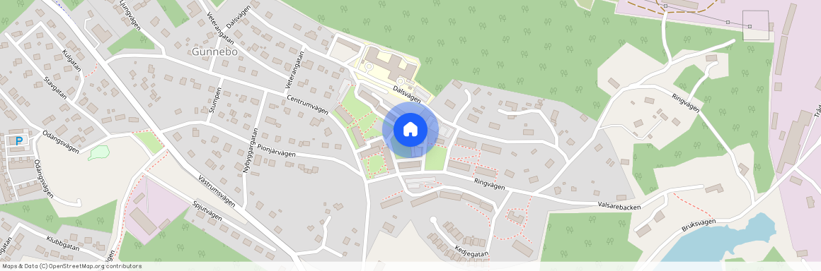 Västervik, Dalsvägen, 28, 59375, Gunnebo