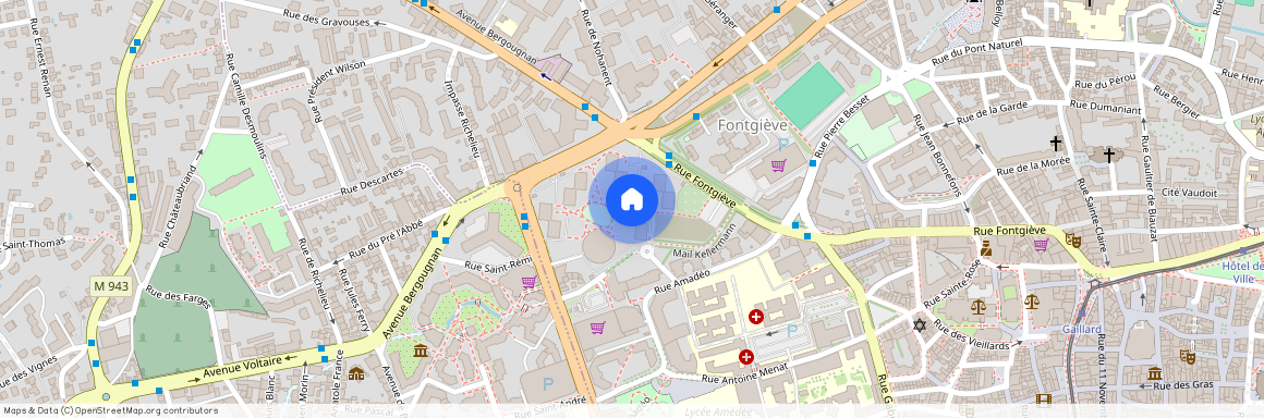 Résidence Vega (Ensemble Galaxie ) 117 rue Fontgiève, 63000, Clermont-Ferrand