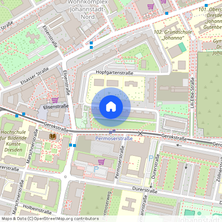 Hopfgartenstr. 8, 01307 Dresden OT Johannstadt-Nord