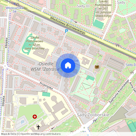 ul. Przasnyska, Sady Żoliborskie, Żoliborz, Warszawa, mazowieckie