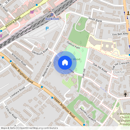Oak Hill Grove, Surbiton, KT6