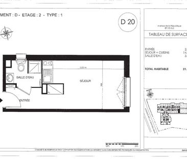 Location Appartement 1 pièce 21m² ISLE 87170 - Photo 1