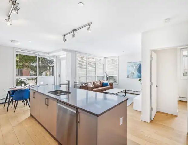 Modern Furnished Condo - Private Entry, UG Parking, Move-In Ready | 107 - 805 4 Street NE, Calgary - Photo 1