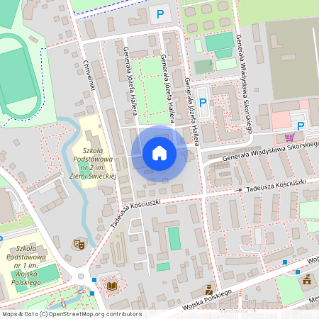 ul. gen. Józefa Hallera 5a, Świecie, Świecie, świecki, kujawsko-pomorskie