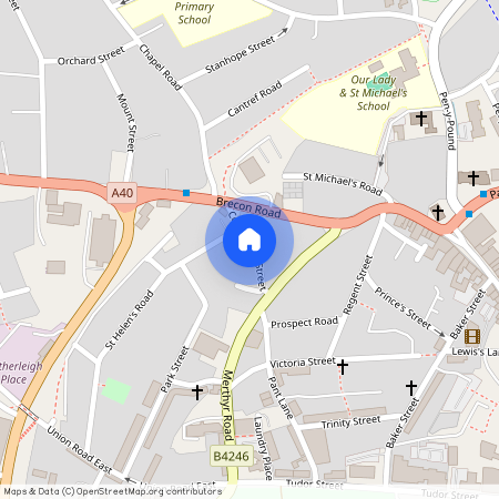 Commercial Street, Abergavenny, NP7