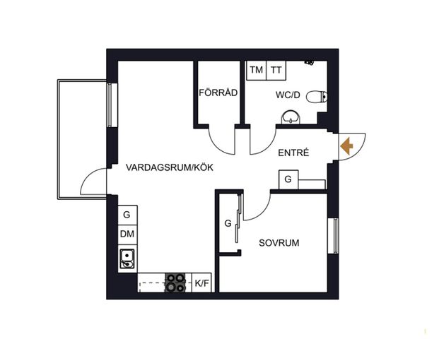 Järnvägsgatan 4 C - Photo 1