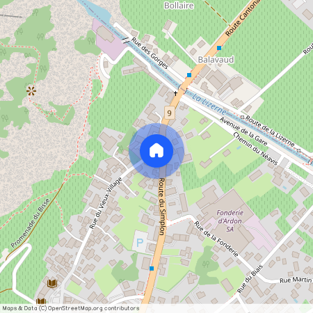 Route du Simplon 12, 1957 Ardon