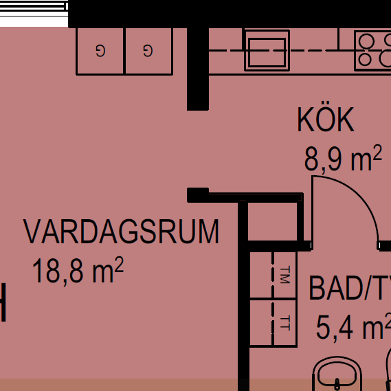 Ribby Allé 138 F, Västerhaninge - Foto 2