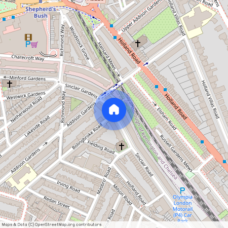 Sinclair Gardens, London, W14