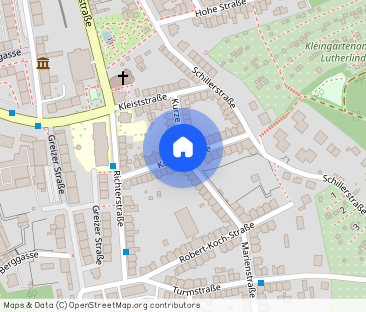 Möblierte 1-Raumwohnung mit Terrasse - Foto 1