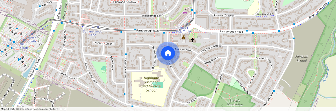 Highbank Drive, Clifton, Nottingham