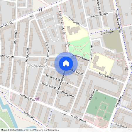 Fröjdenborgsgatan, Landskrona