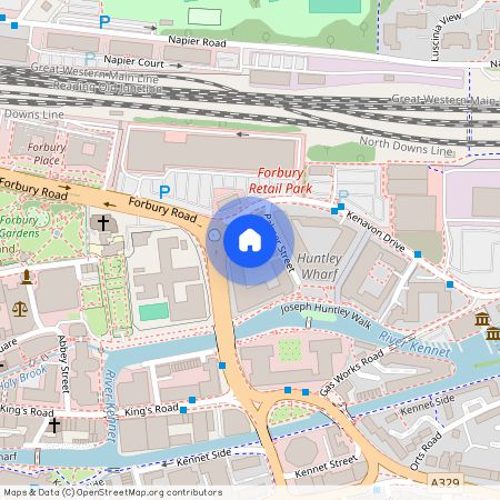 Joseph Huntley Walk, Reading, RG1