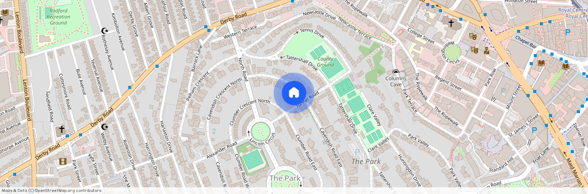 Cedar Lodge, Nottingham, NG7, Cedar Lodge, The Park, NG7