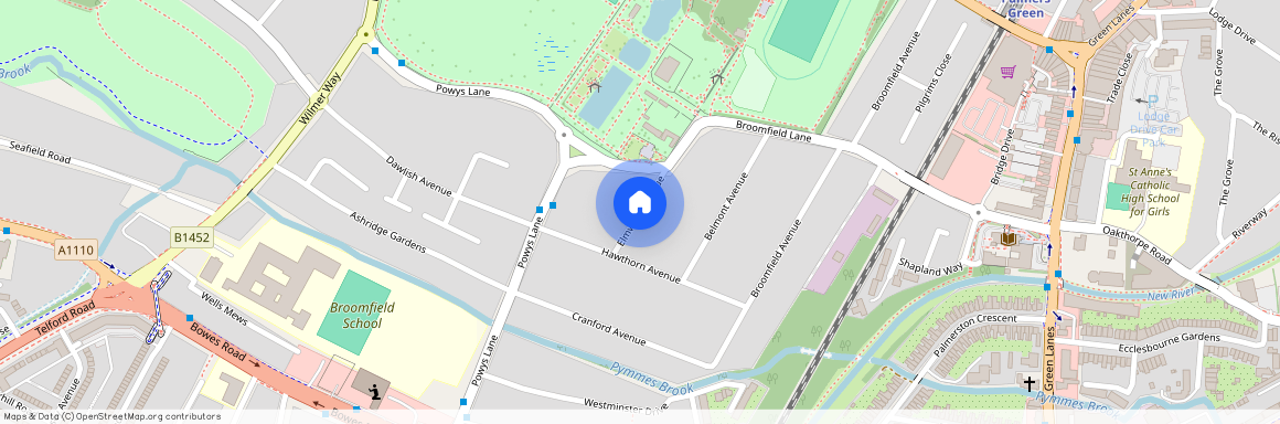 Elmwood Avenue, Palmers Green, London, N13