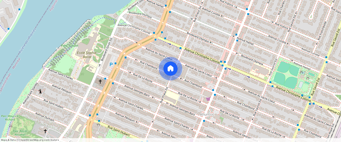 ** Rue Chambord, Ahuntsic-Cartierville, Ahuntsic-Cartierville, Ile de Montréal, H2C 2N1